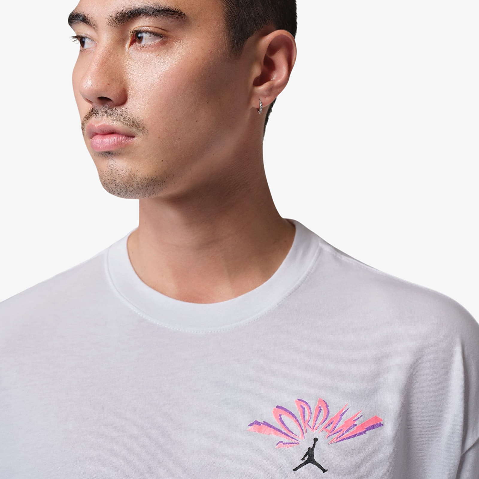 Pánske tričká Jordan Flight Men's T-Shirt White/ Black