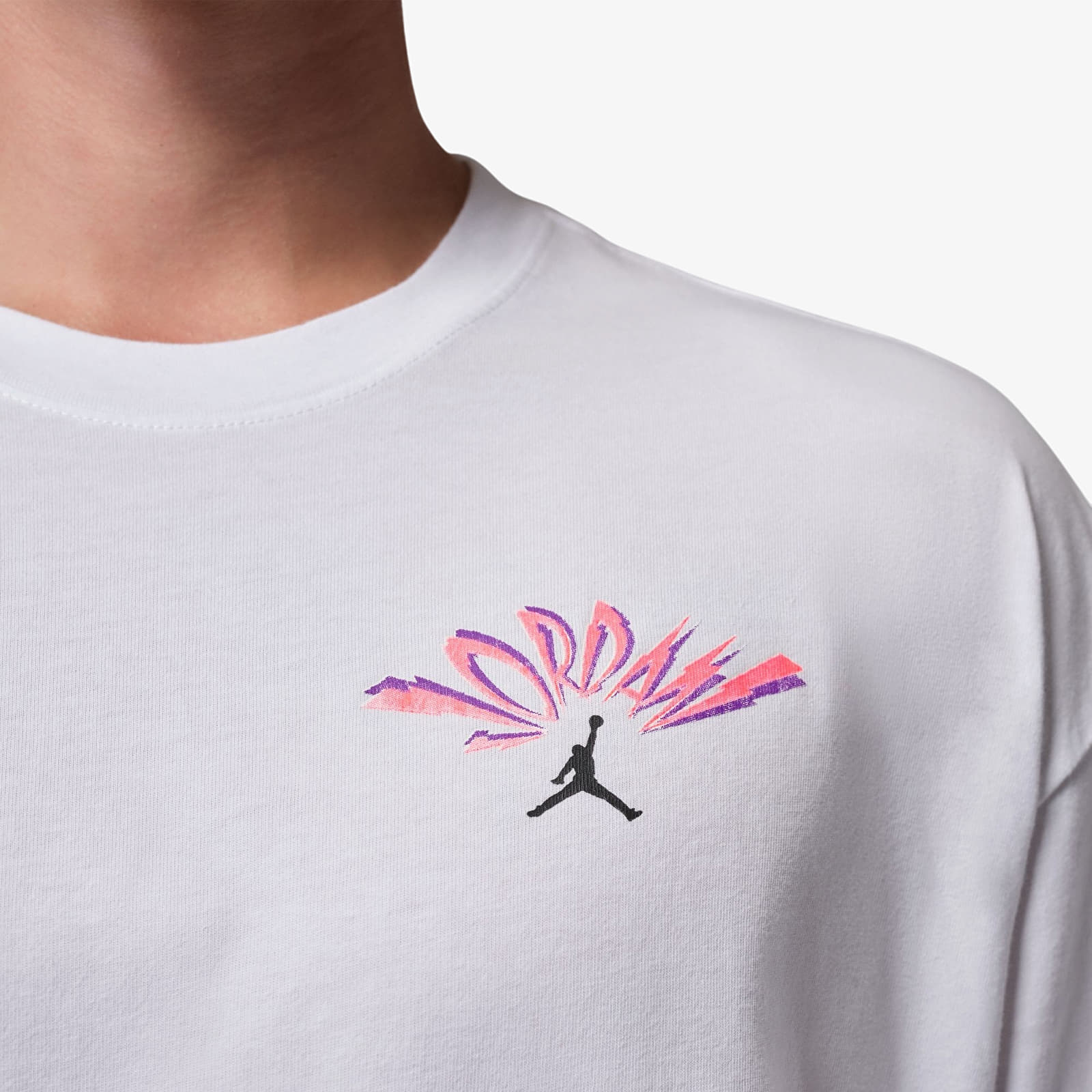 Pánske tričká Jordan Flight Men's T-Shirt White/ Black