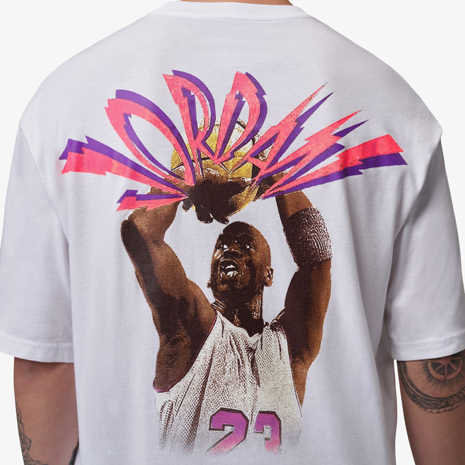 Pánske tričká Jordan Flight Men's T-Shirt White/ Black