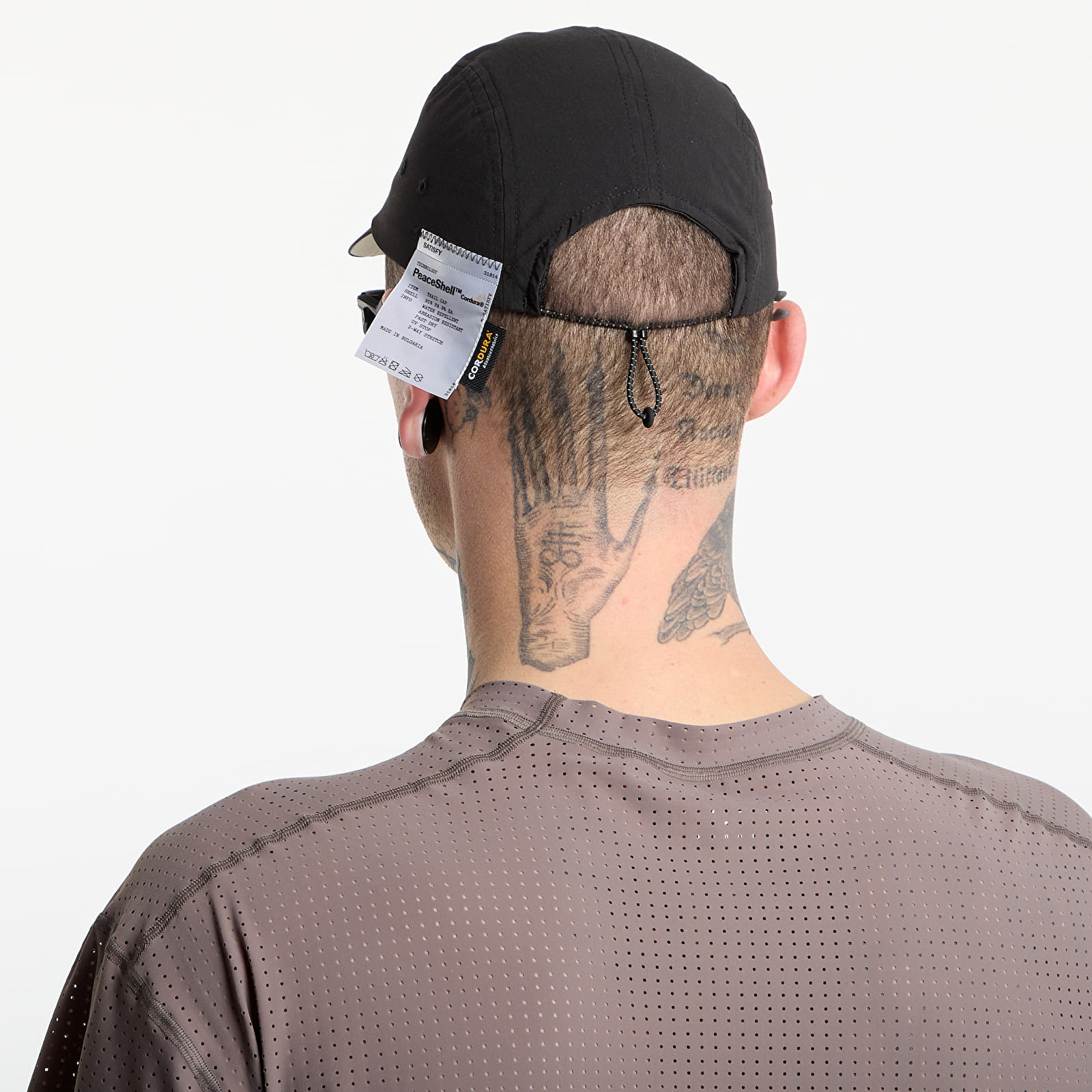 Caps Satisfy PeaceShell Cordura Trail Cap Black