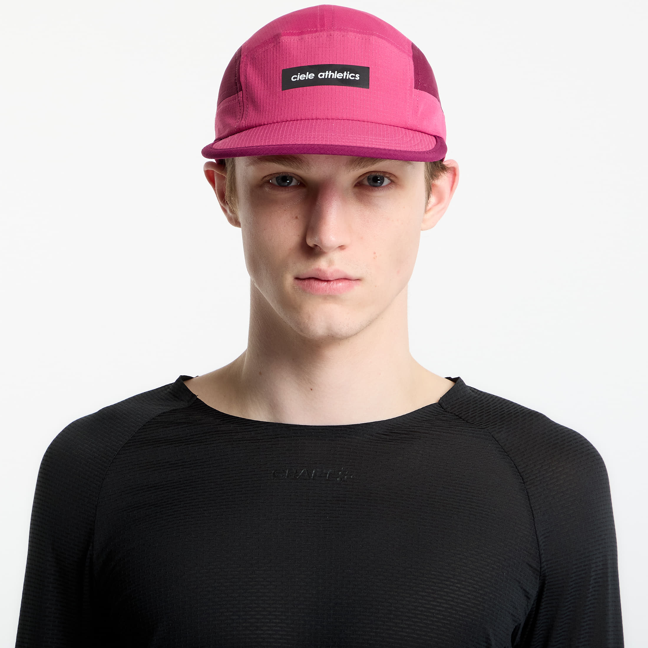 Levně Kšiltovka Ciele Athletics GOCap Field IconicBar Bocasana Melberry M/L