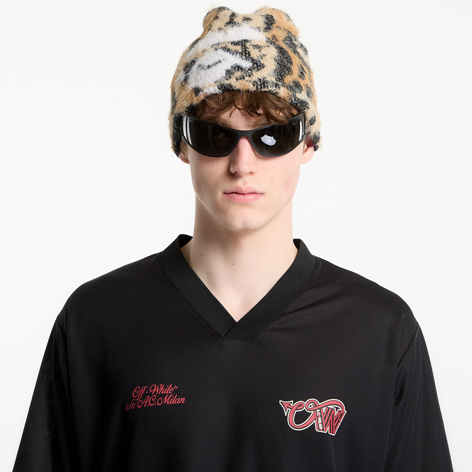 T-shirts Off-White x AC Milan Tech T-Shirt UNISEX Black/ Red