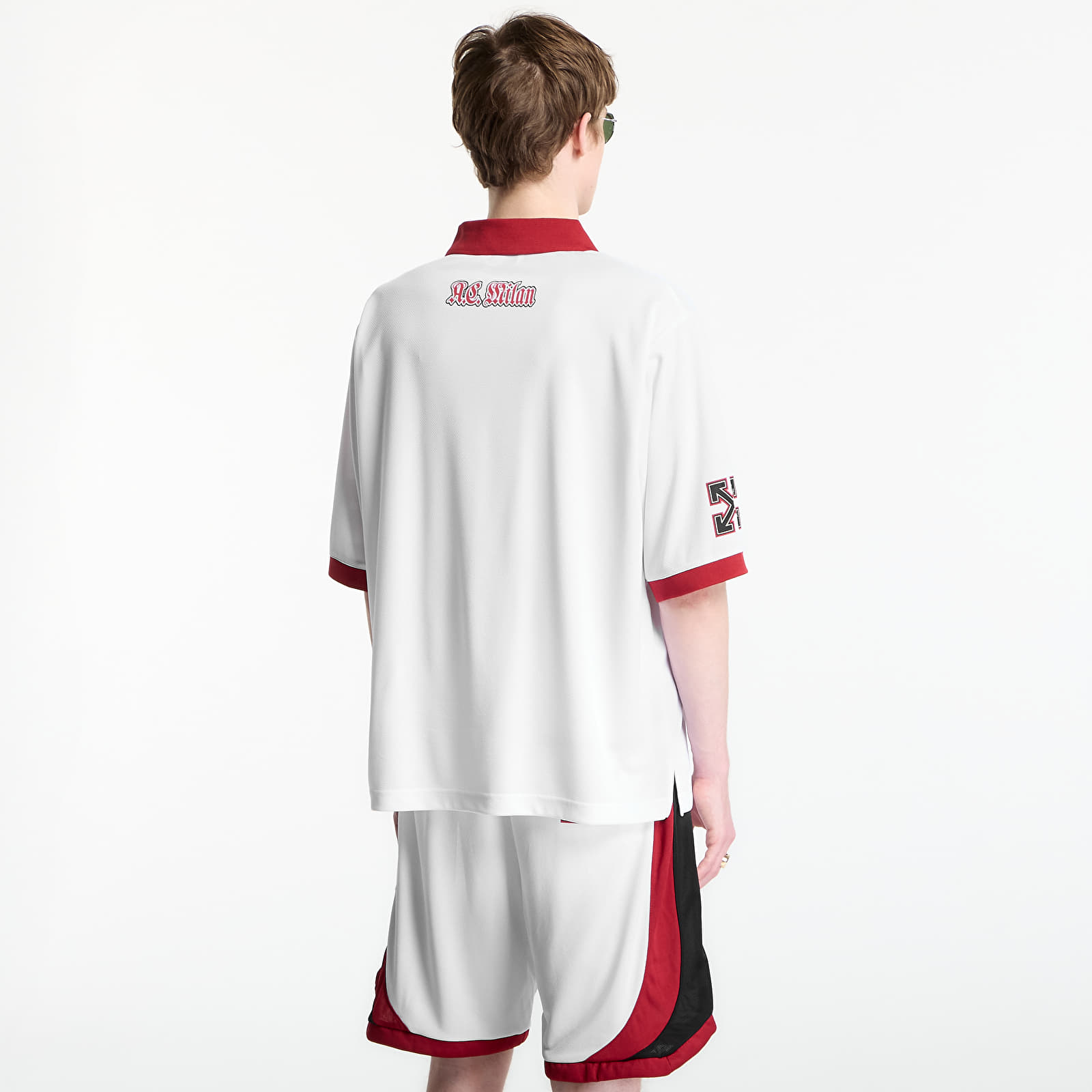 T-shirts  Off-White x AC Milan Arrow Tech T-Shirt UNISEX White/ Red