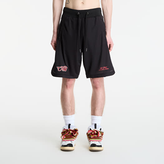 Šorti Off-White x AC Milan Tech Shorts Black/ Red
