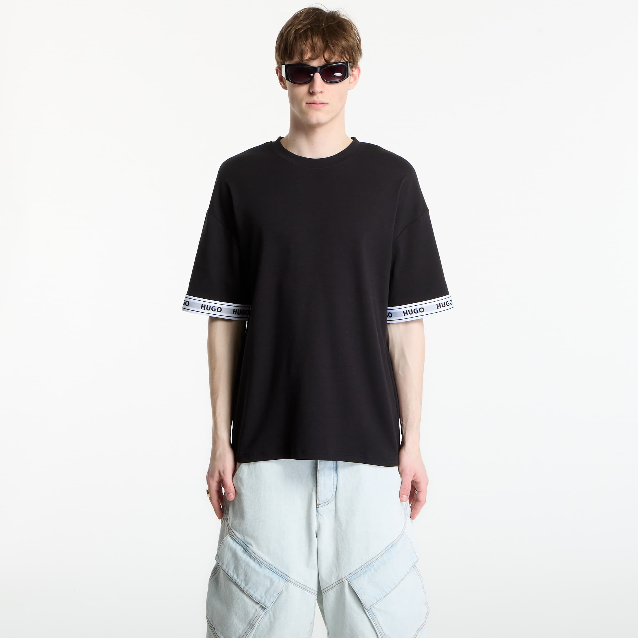 Levně Tričko Hugo Boss L-Tade T-Shirt Black L
