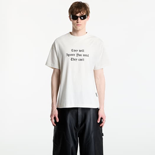 Тениска Palm Angels Statement Regular T-Shirt UNISEX Off White/ Black