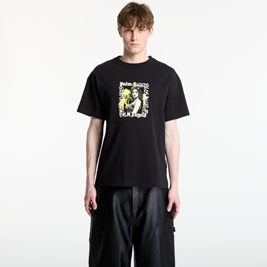 Тениска Palm Angels Pinup Regular T-Shirt UNISEX Black/ Blue