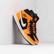 Air Jordan 1 Mid Black/ Cone-Light Bone