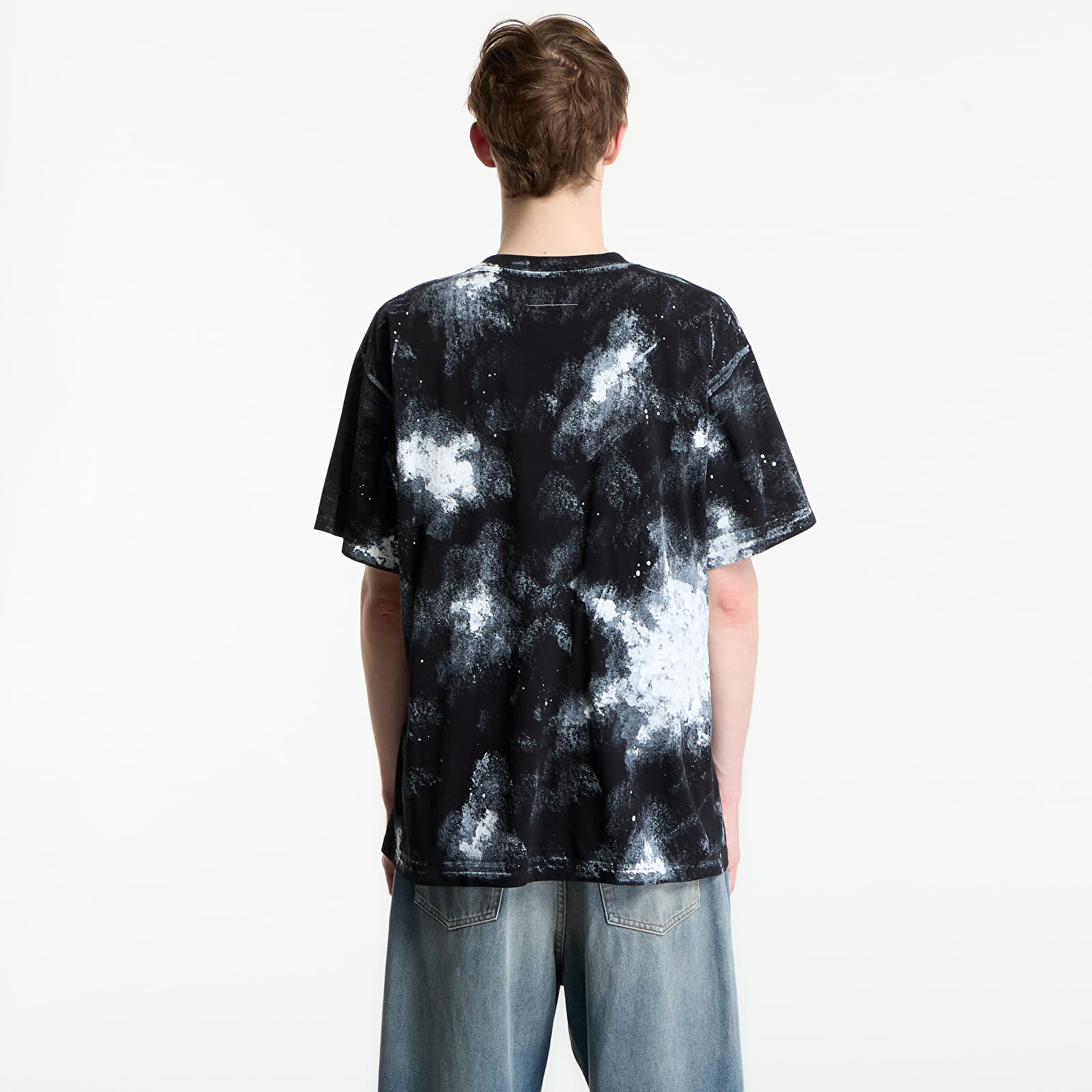 T-shirts MM6 Paint Jersey T-Shirt Black
