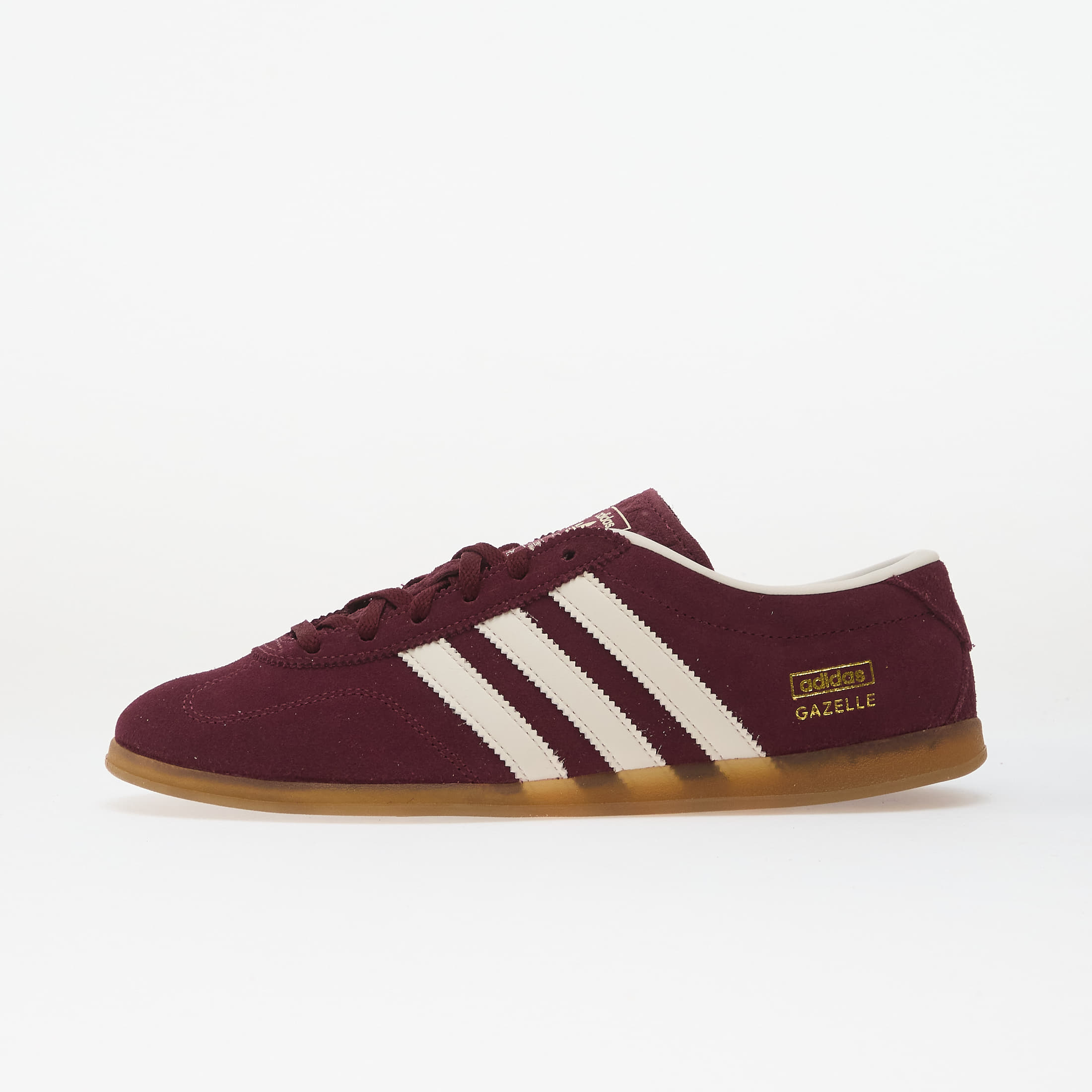 Levně Tenisky adidas Gazelle Lo Pro W Maroon/ Core White/ Gum