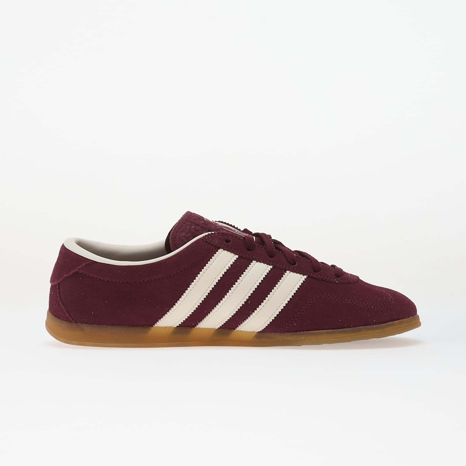 Women's shoes adidas Gazelle Lo Pro W Maroon/ Core White/ Gum