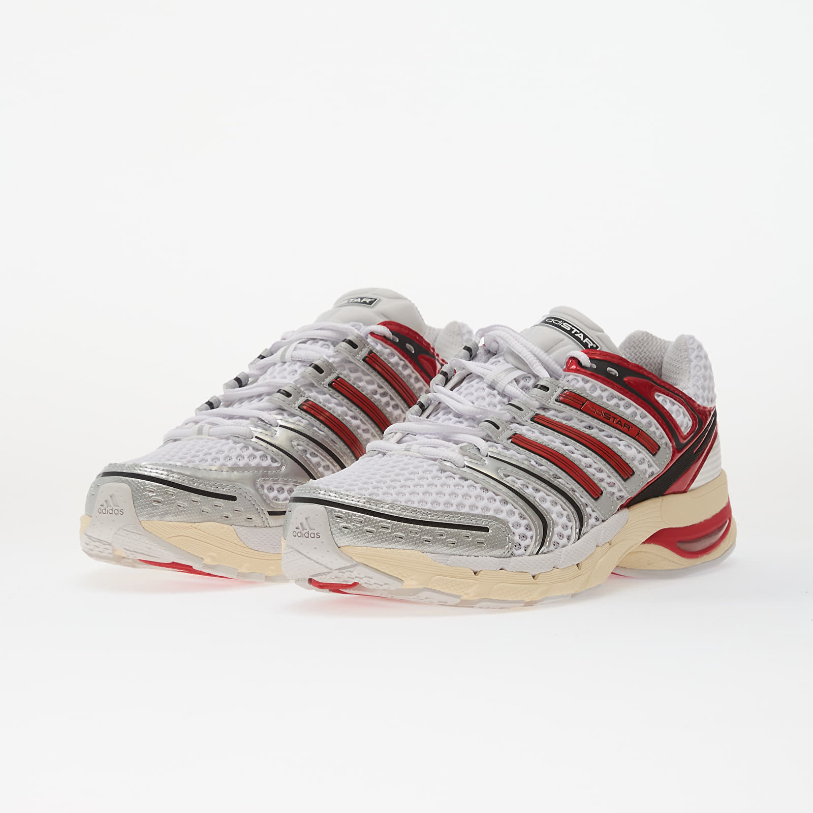 Sko til mænd adidas Adistar Control 5 Ftw White/ Better Scarlet/ Dash Grey