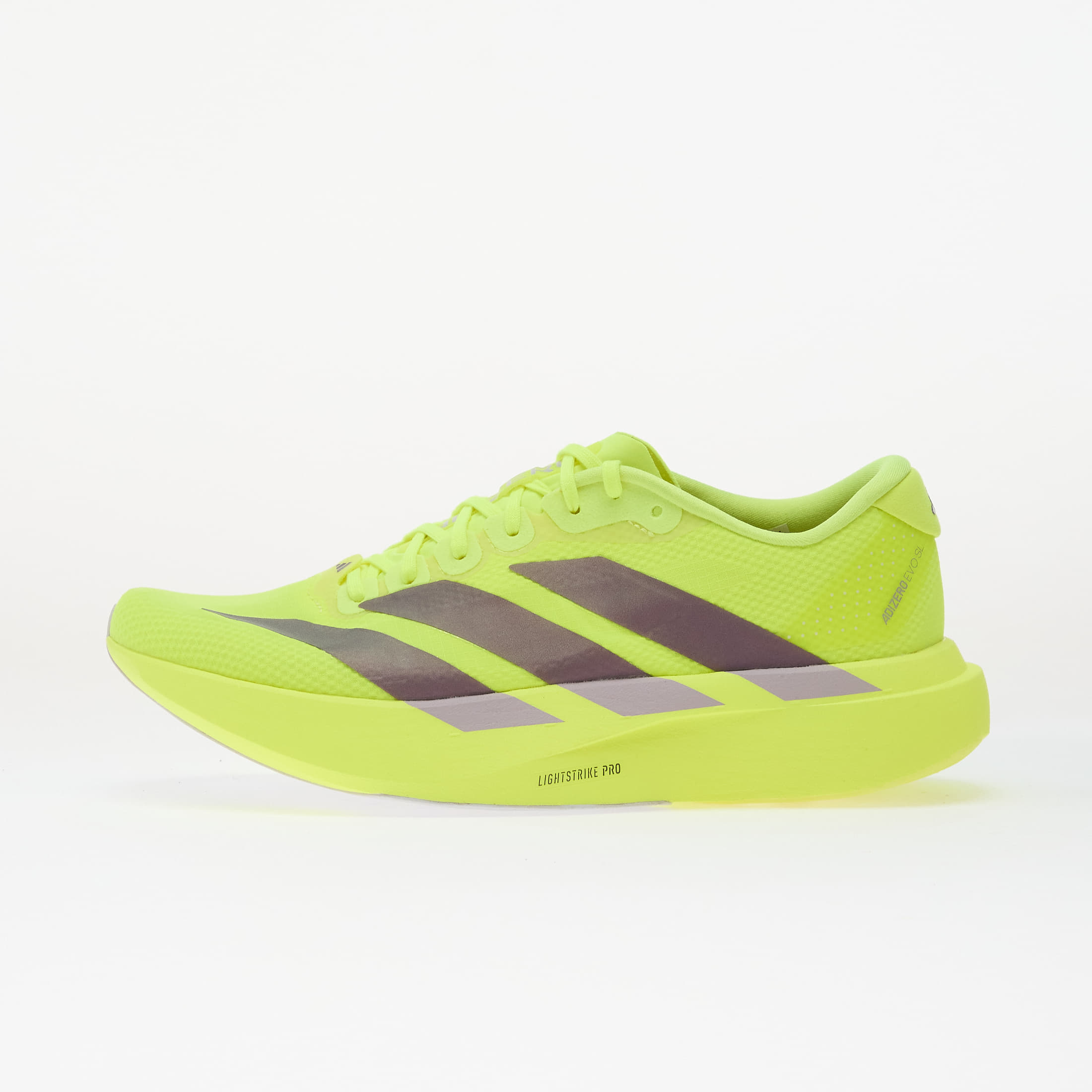 Levně Tenisky adidas Adizero Evo SL Woven Solar Yellow/ Aurora Plum/ Powder Plum