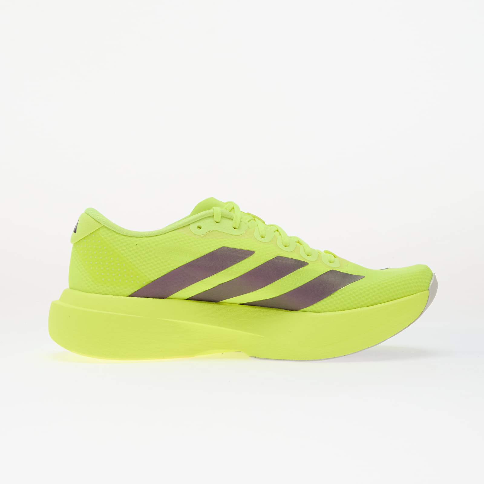 Damen Sneaker und Schuhe adidas Adizero Evo SL Woven Solar Yellow/ Aurora Plum/ Powder Plum