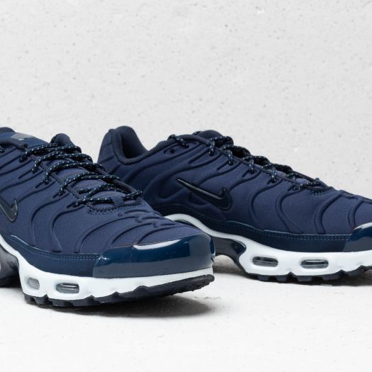 Navy blue nike air max plus men's shop