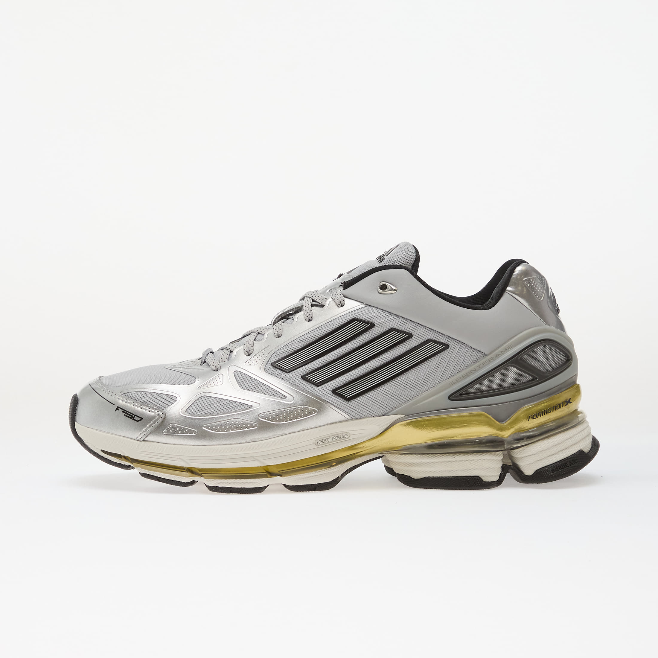 Levně Tenisky adidas Adizero F50 Silver Metallic/ Core Black/ Gold Metallic