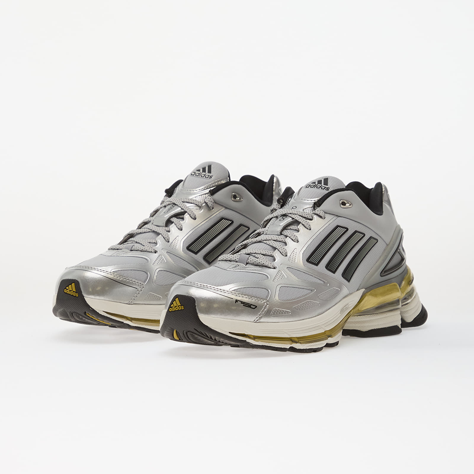 Muške tenisice adidas Adizero F50 Silver Metallic/ Core Black/ Gold Metallic