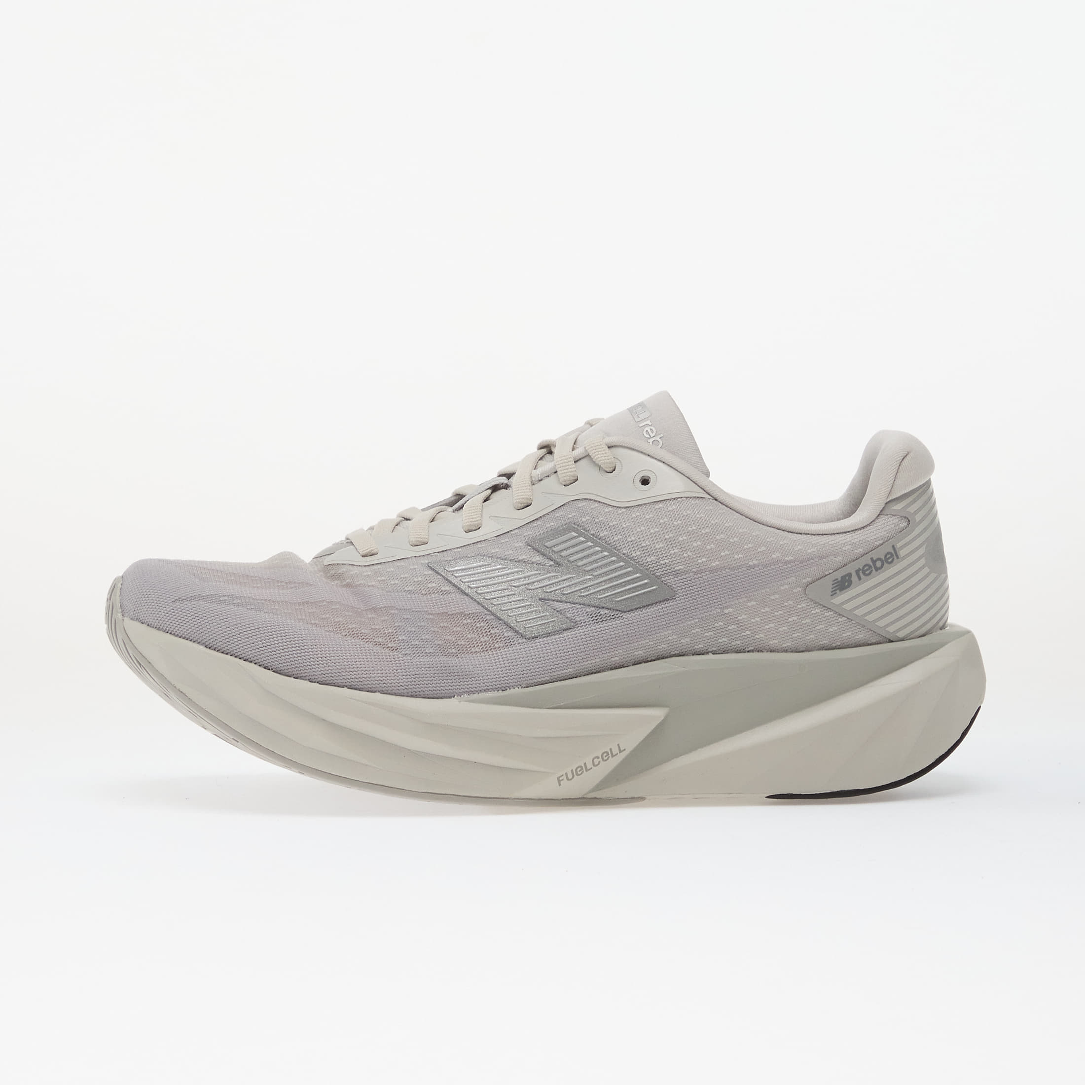 Levně Tenisky New Balance FuelCell Rebel v5 Grey Matter/ Silver Metallic