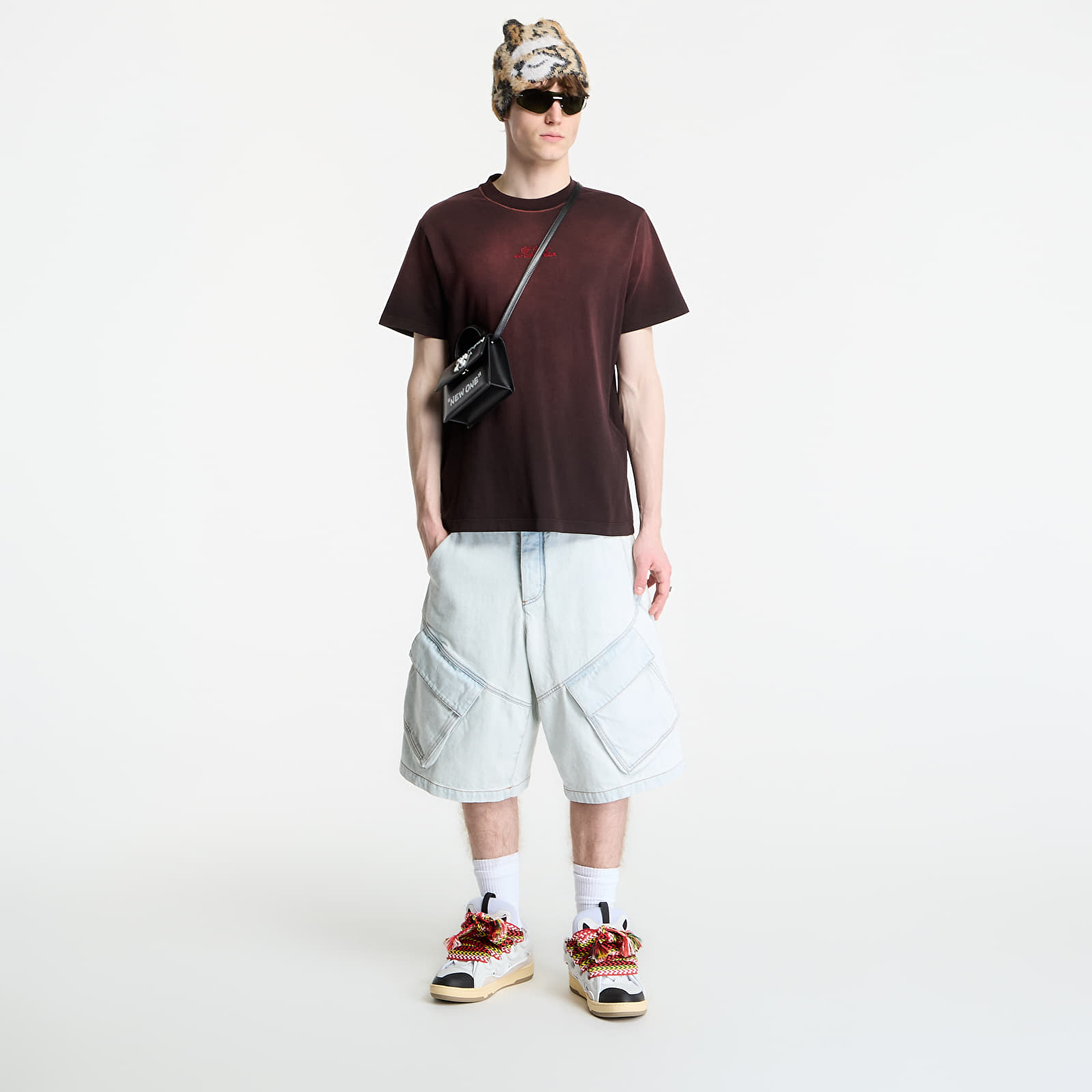 Тениски Off-White x AC Milan S/S Slim Tee UNISEX Black/ Red
