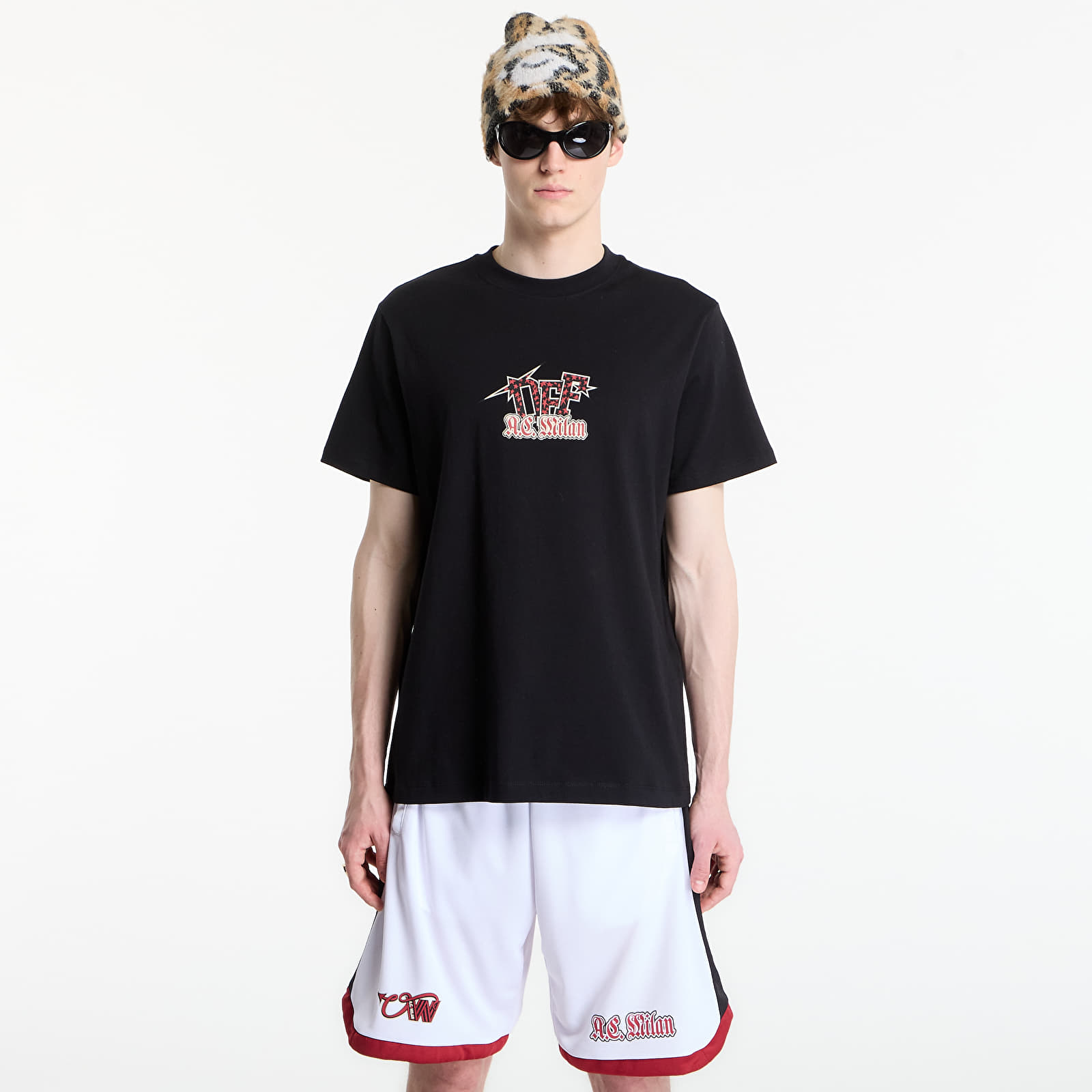Тениски Off-White x AC Milan Arrow S/S Slim Tee UNISEX Black/ Red