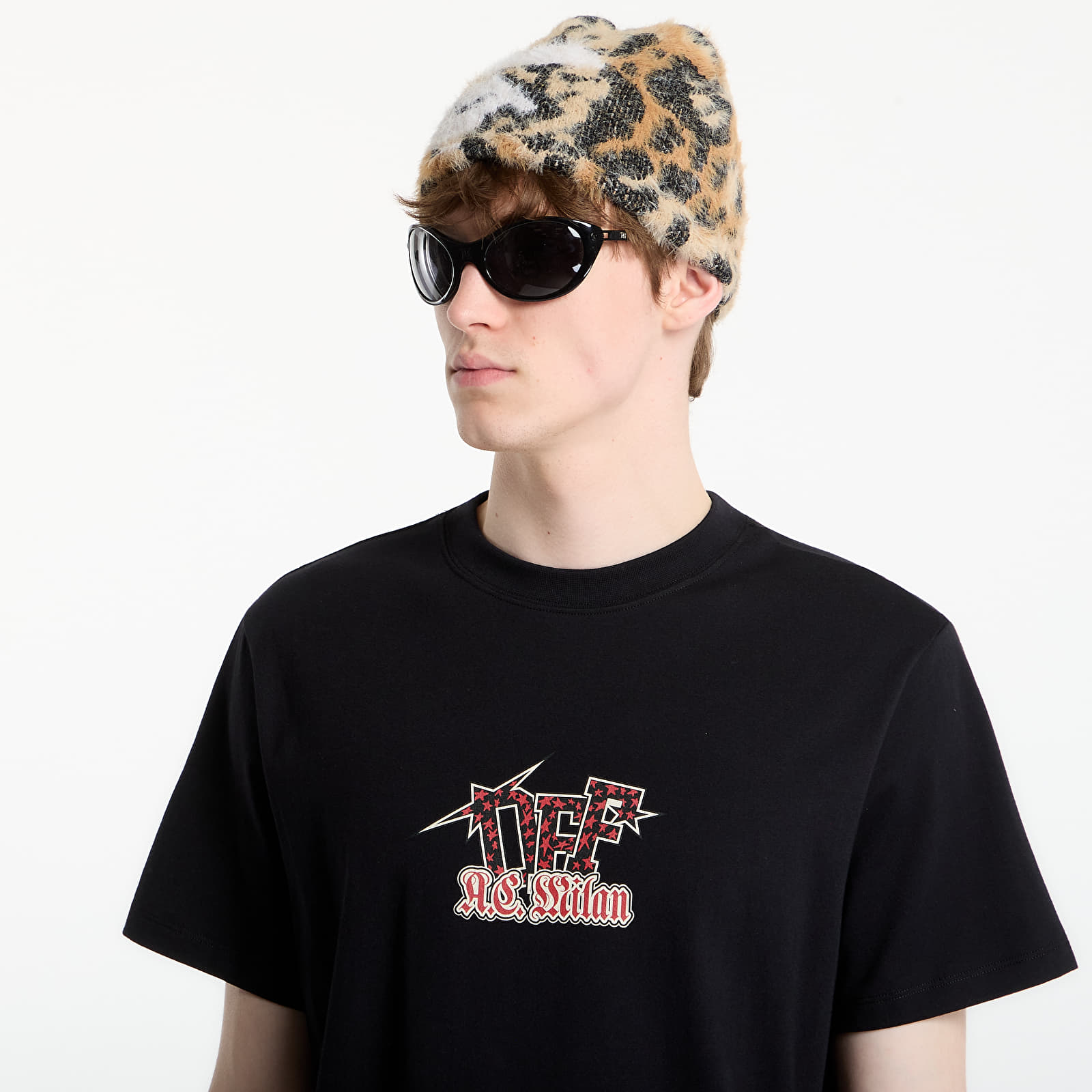 Тениски Off-White x AC Milan Arrow S/S Slim Tee UNISEX Black/ Red