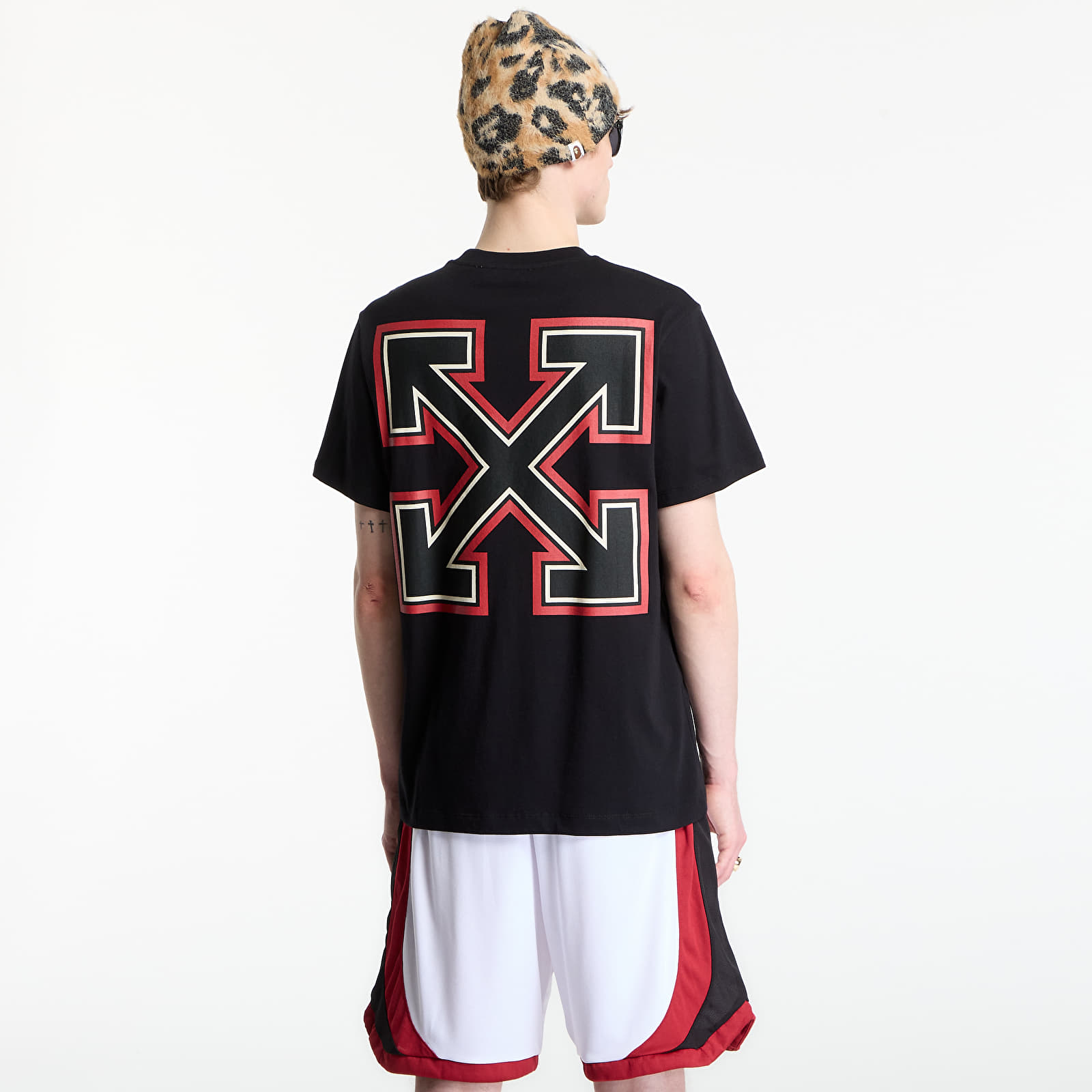 Тениски Off-White x AC Milan Arrow S/S Slim Tee UNISEX Black/ Red
