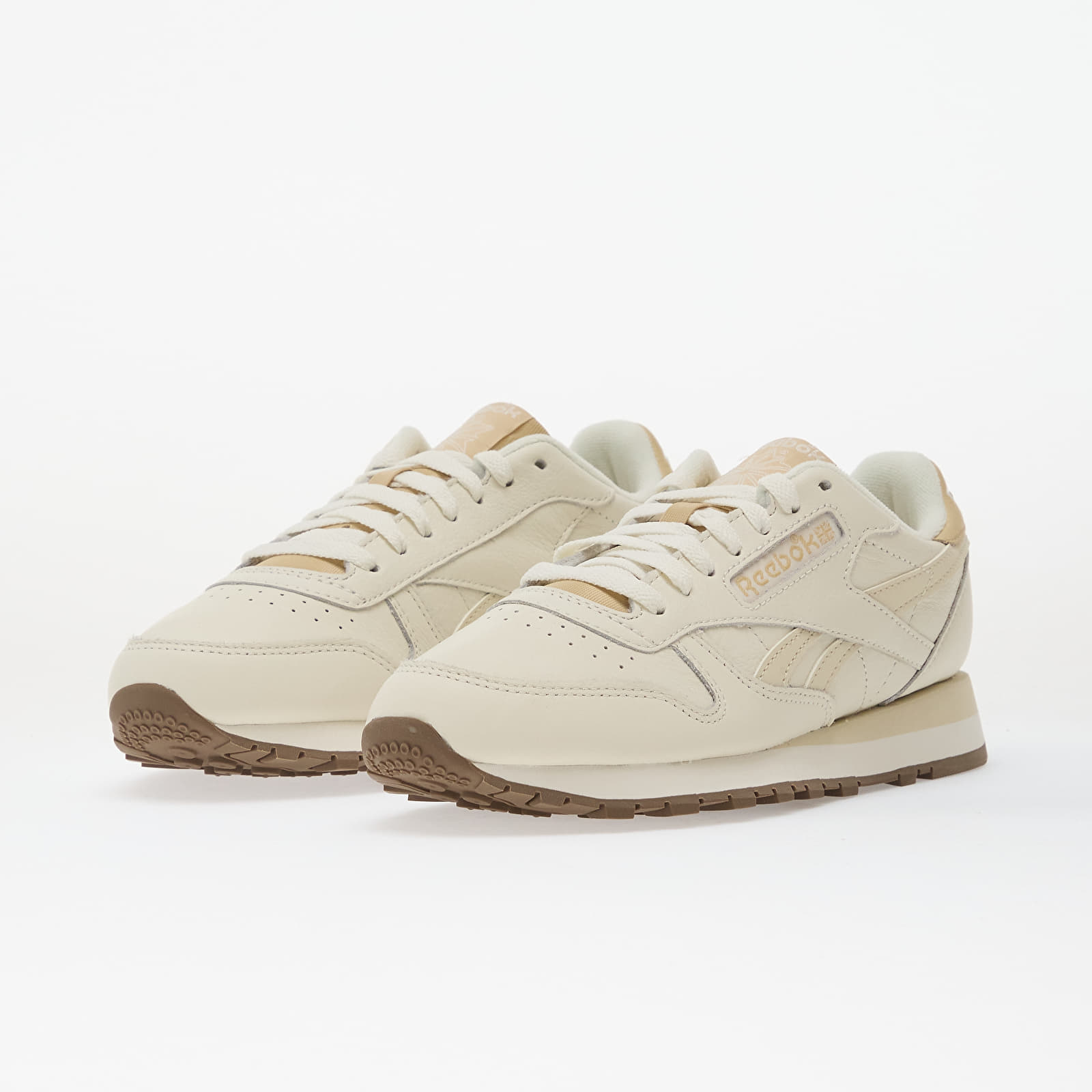 Herren Sneaker und Schuhe Reebok Classic Leather Chalk/ Alabaster/ Simple Beige