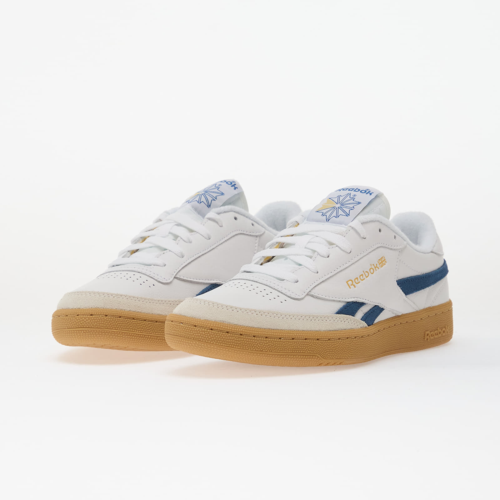 Мъжки кецове и обувки Reebok Club C Revenge Vintage White/ Athletic Blue/ Gum