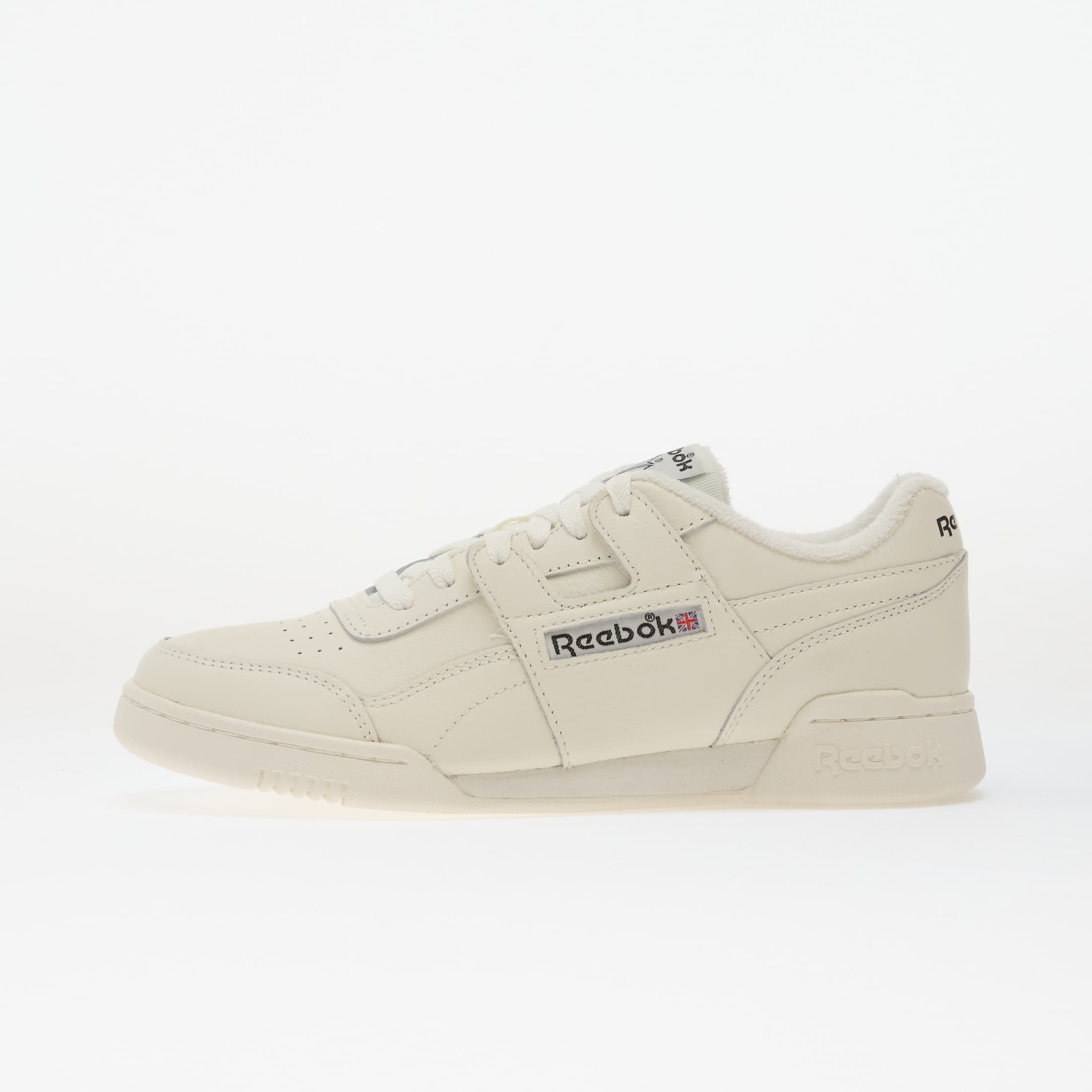 Levně Tenisky Reebok Workout Plus Chalk/ Chalk/ Black