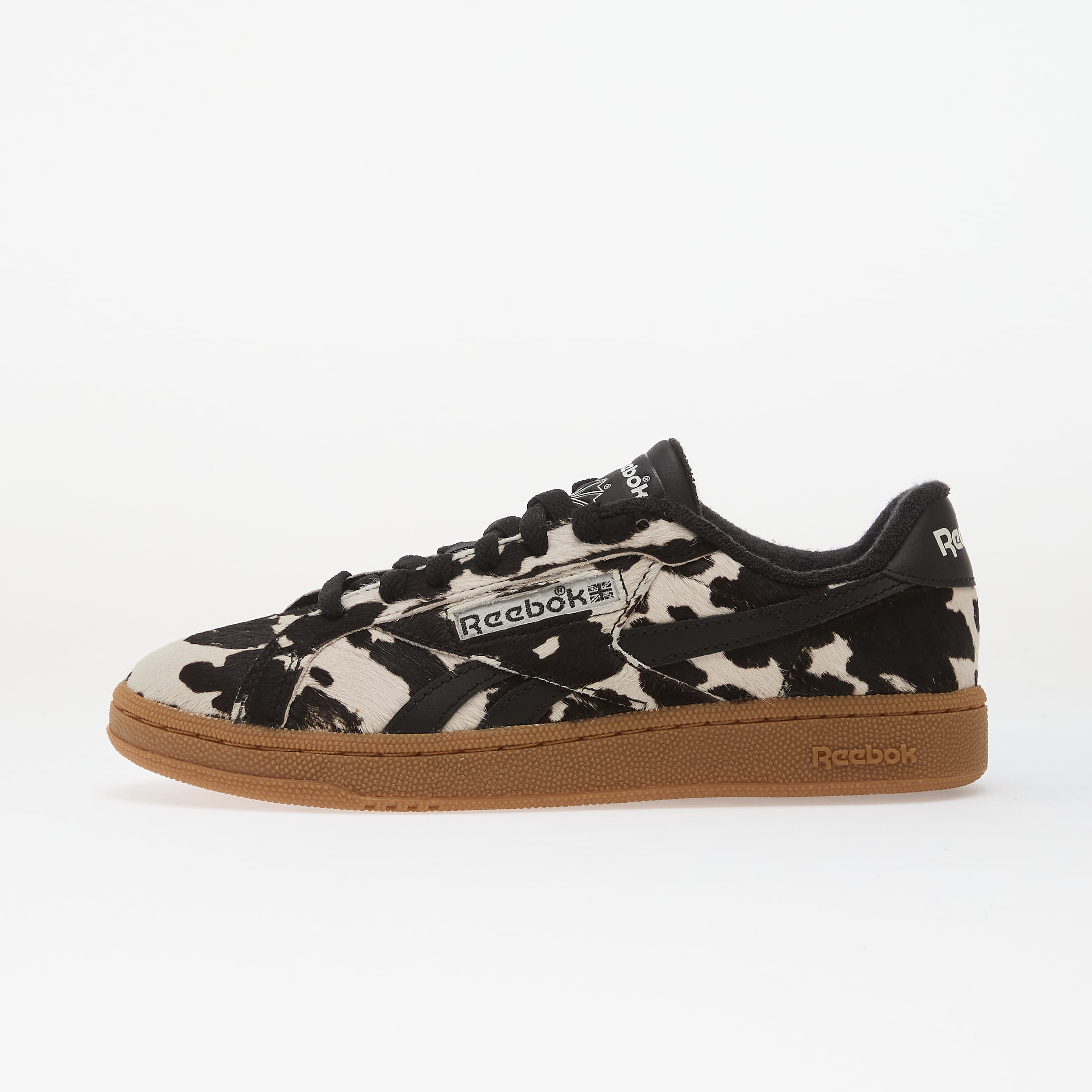 Levně Tenisky Reebok Club C Grounds Uk Chalk/ Black/ Gum