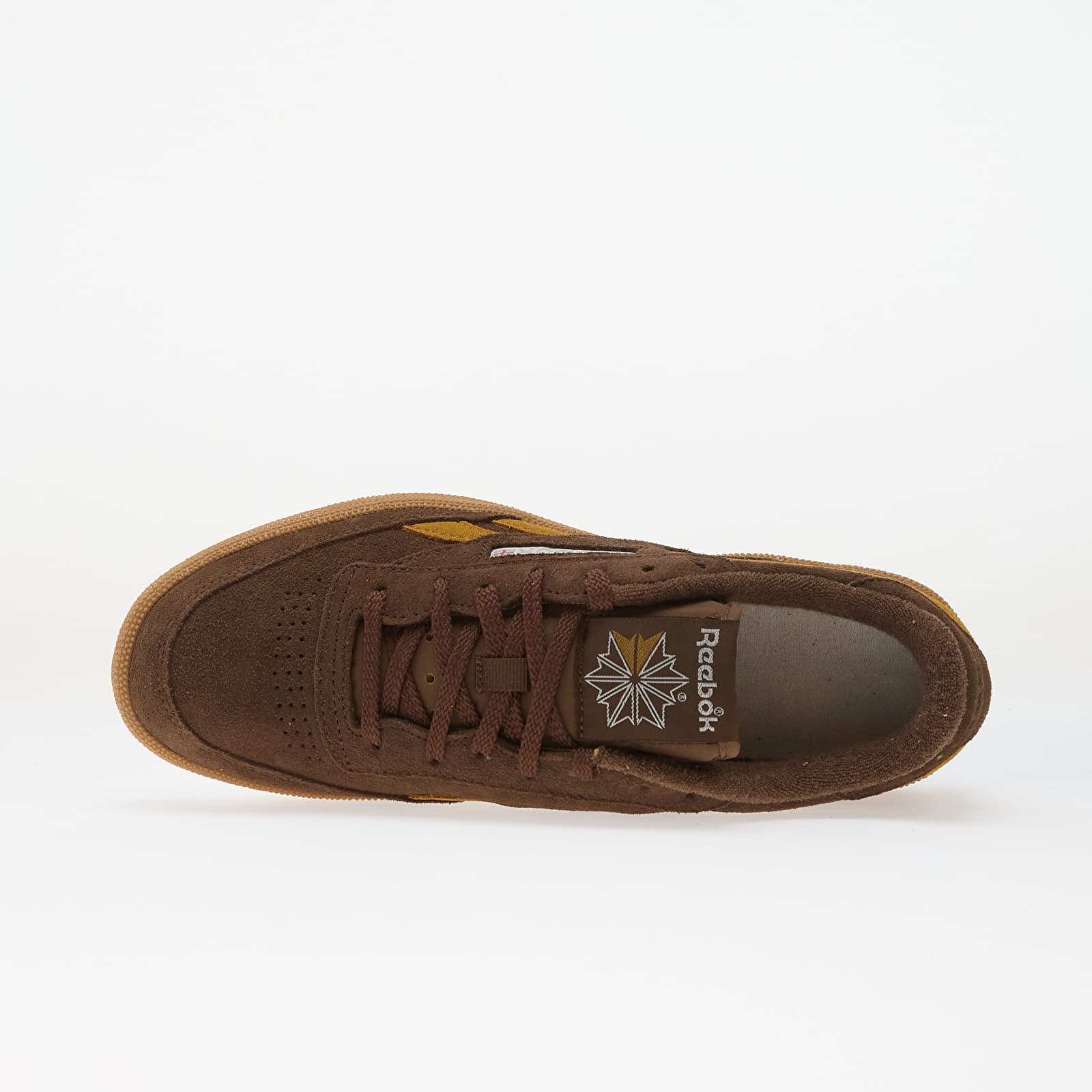 Herren Sneaker und Schuhe Reebok Club C Revenge Vintage Simple Brown/ Trophy Gold/ Gum