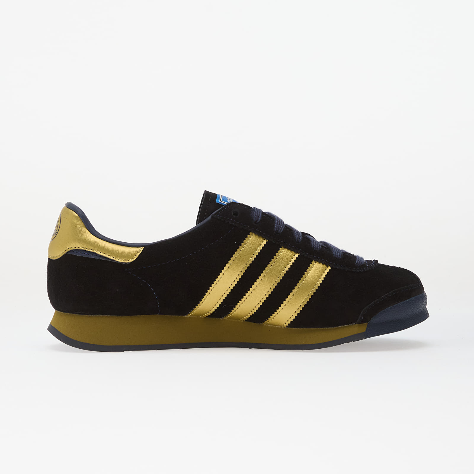 Pánské tenisky a boty adidas Samoa Ii Spzl Trainers Tech Indigo/ Matte Gold/ Night Indigo