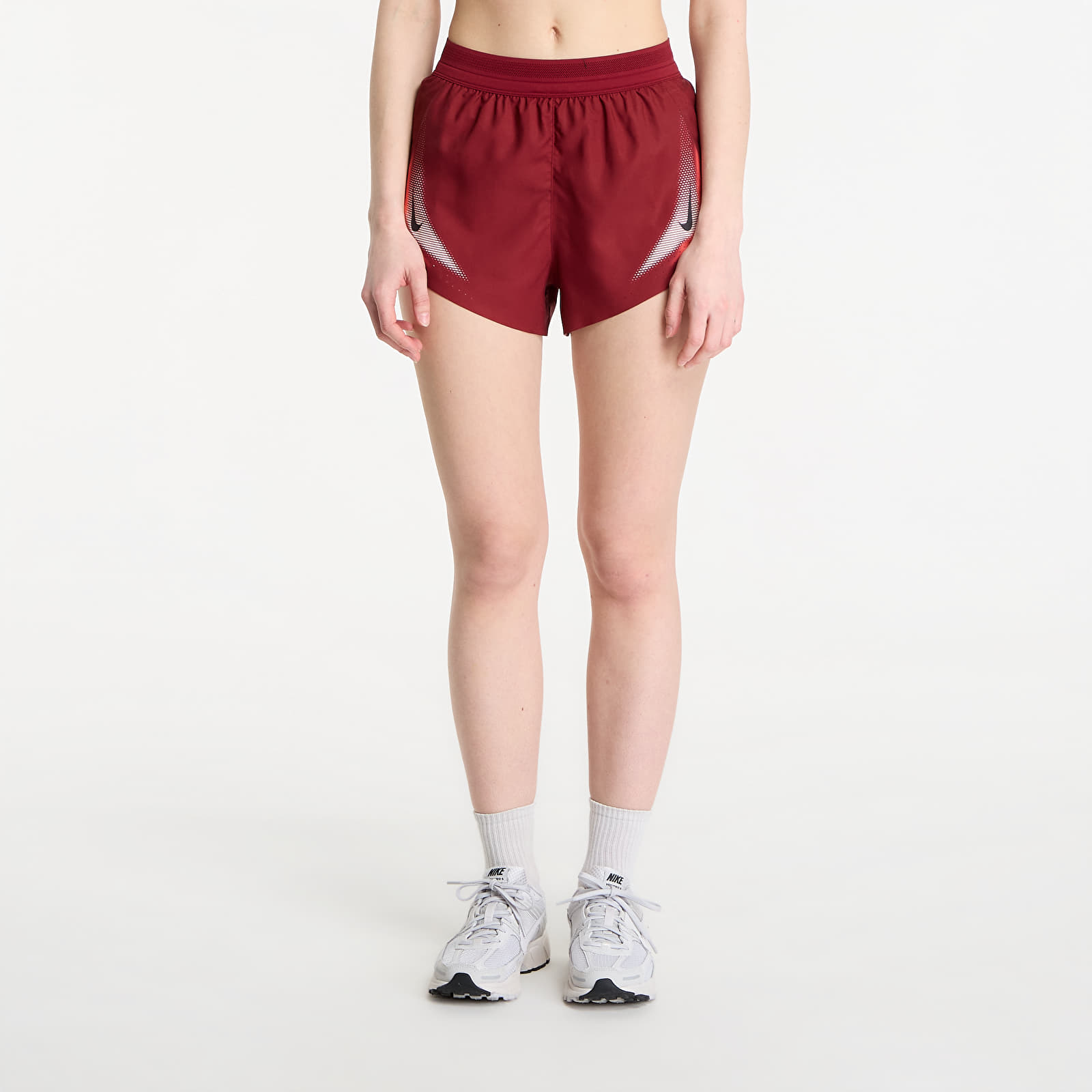 Kraťasy Nike AeroSwift Women's Dri-FIT ADV Brief-Lined 3" Running Shorts Team Red/ Black