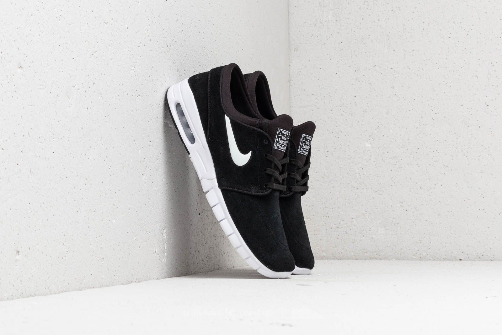 Men s shoes Nike Stefan Janoski Max L Black White Footshop