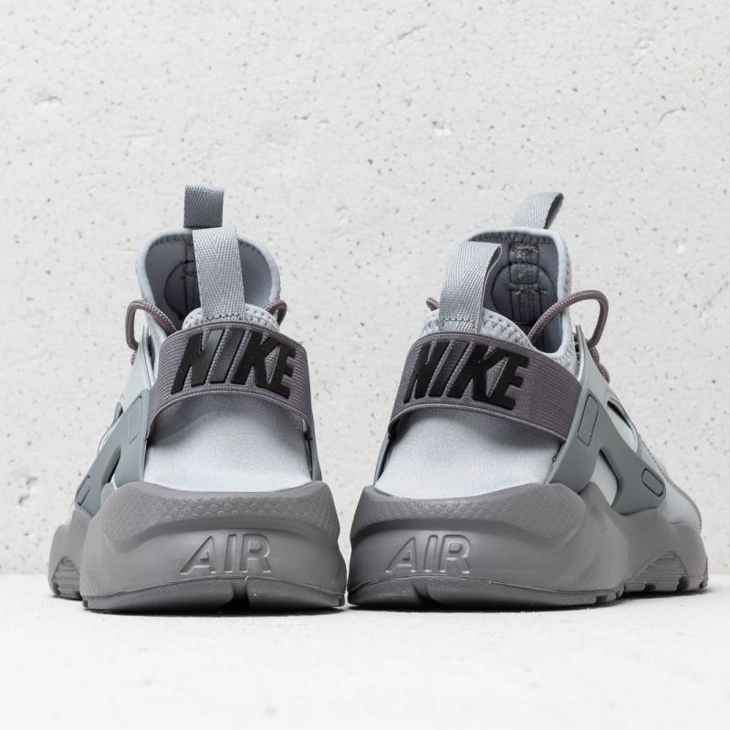 新品 Nike HUARACHE スパイク 27cm グレー MAX AIR Men's shoes Nike Air Huarache Run Ultra Gunsmoke/ Black-Wolf Grey