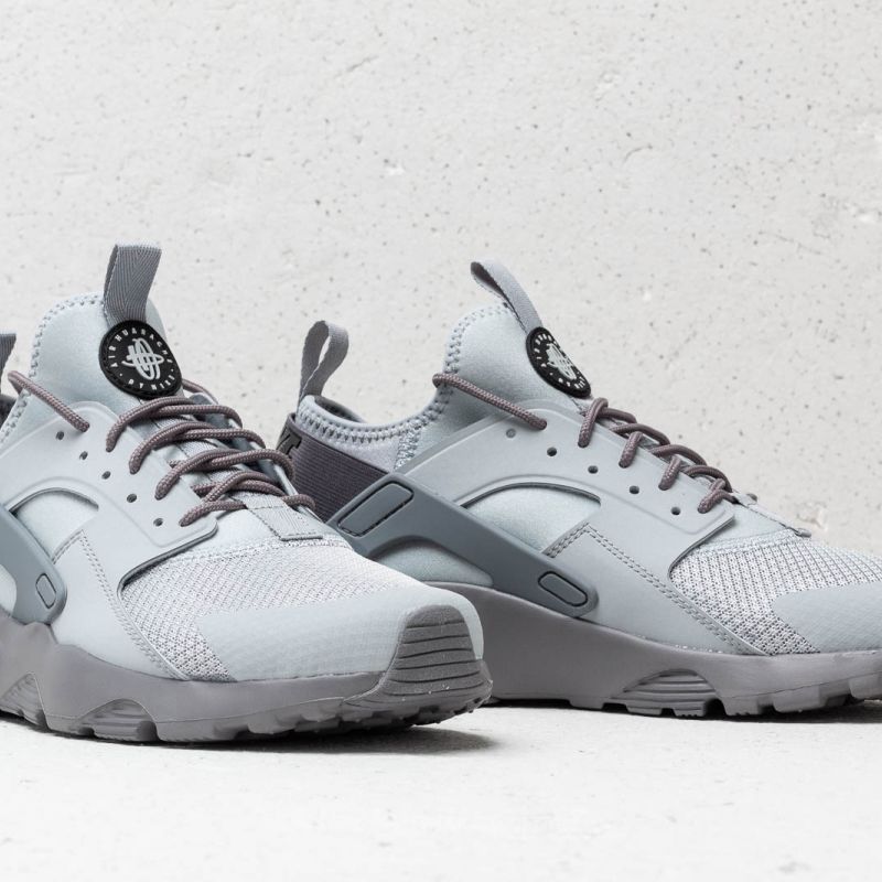 High Top Nike Huarache Mid Uomo Grigio Nike Air Huarache Run Ultra Gunsmoke/ Black-Wolf Grey Footshop