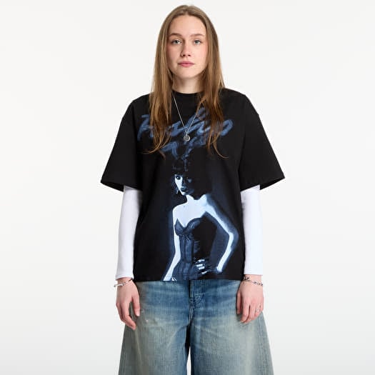 Футболка Playboy x FTSHP T-Shirt Smoking Girl UNISEX Black