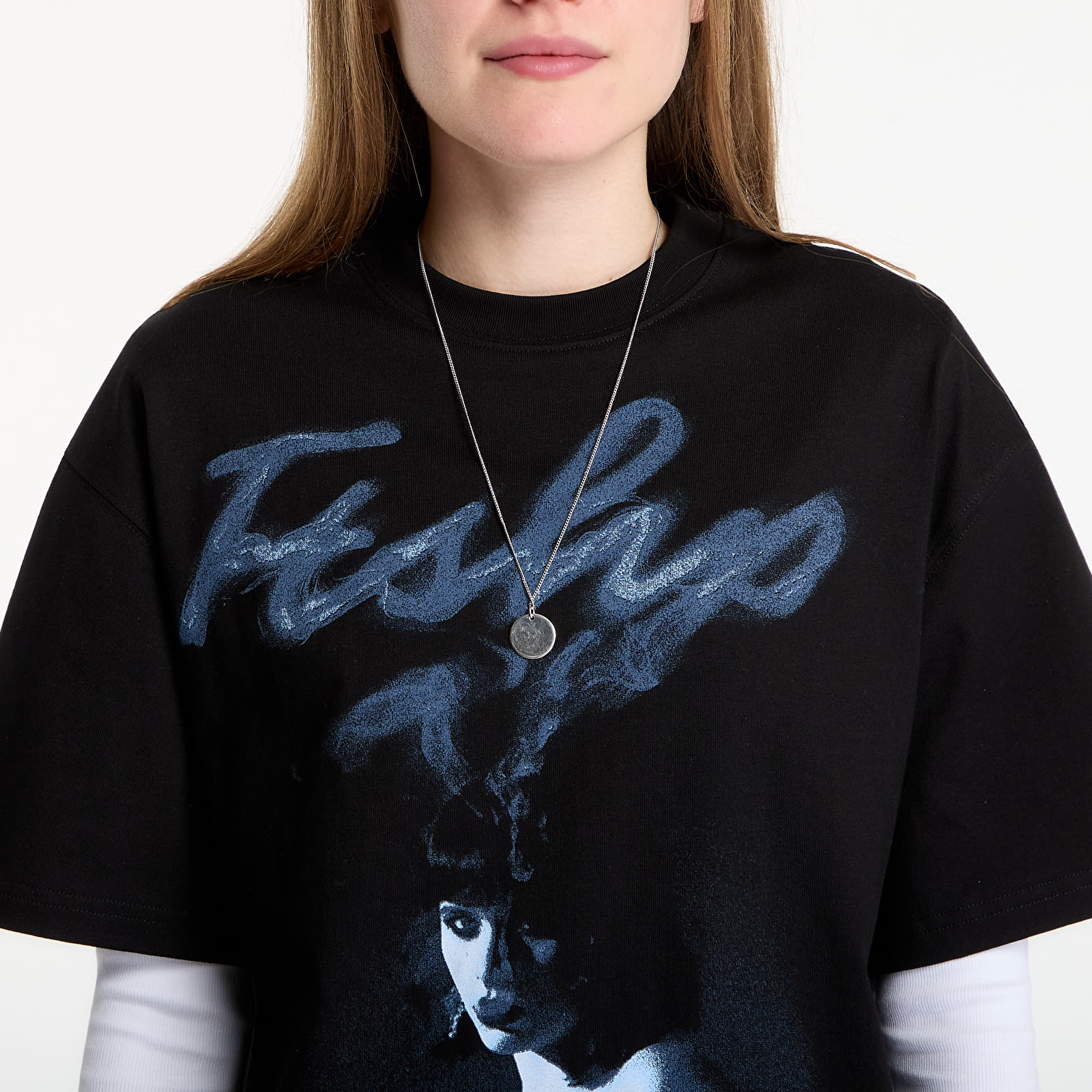 Magliette Playboy x FTSHP T-Shirt Smoking Girl UNISEX Black