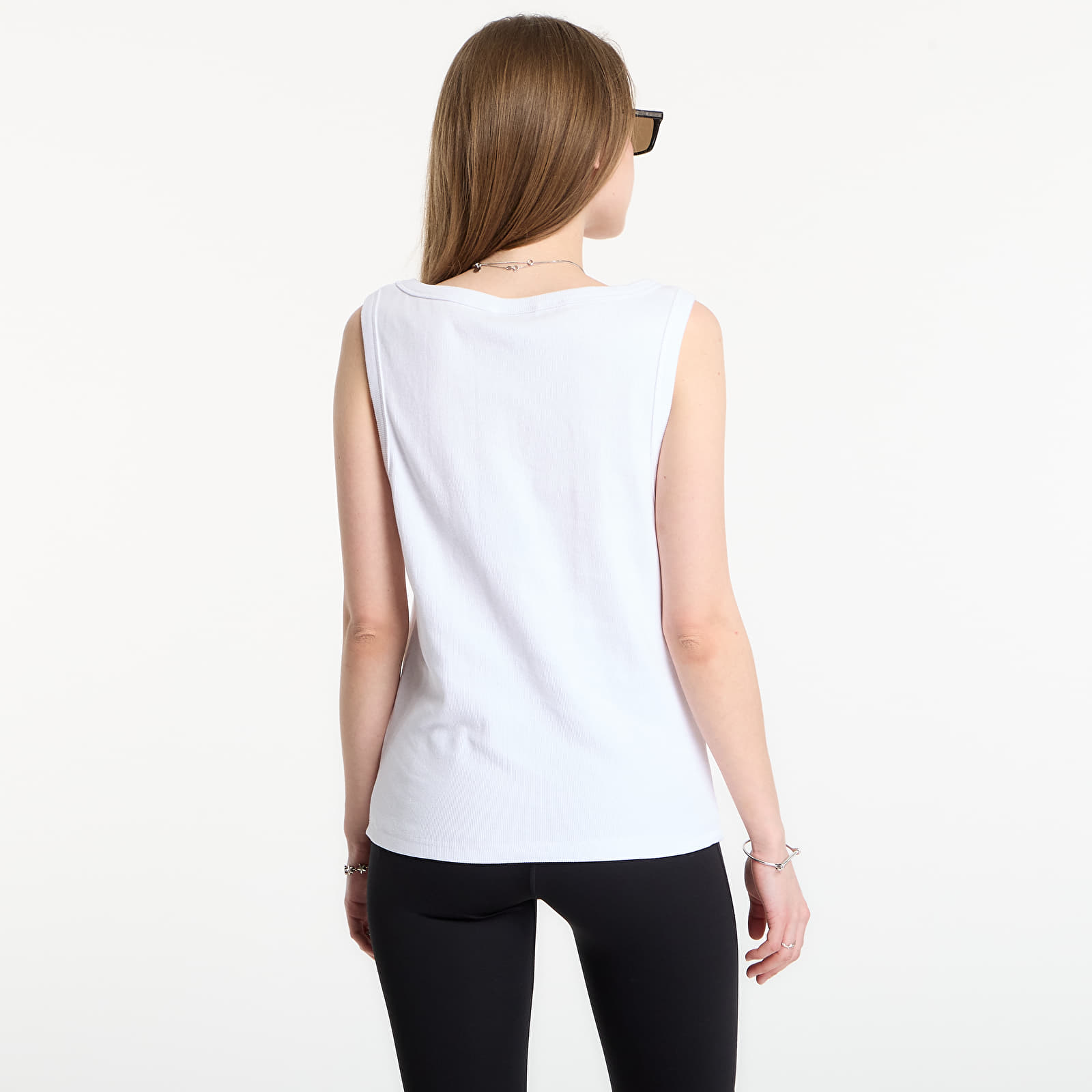Vestes Playboy x FTSHP Rib Tank Top Logo UNISEX White