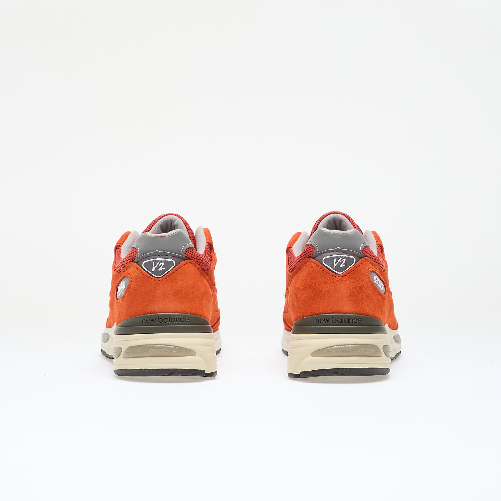 Pánske tenisky a topánky New Balance 991 Made In UK Orange