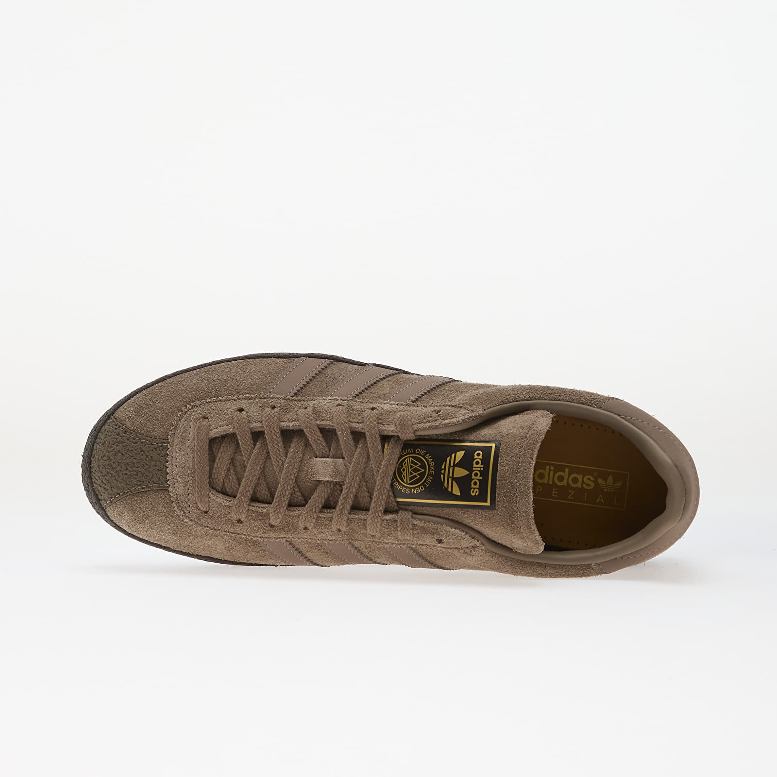 Herren Sneaker und Schuhe adidas Mendacino Spzl Trainers Blanch Brown/ Blanch Brown/ Shadow Red