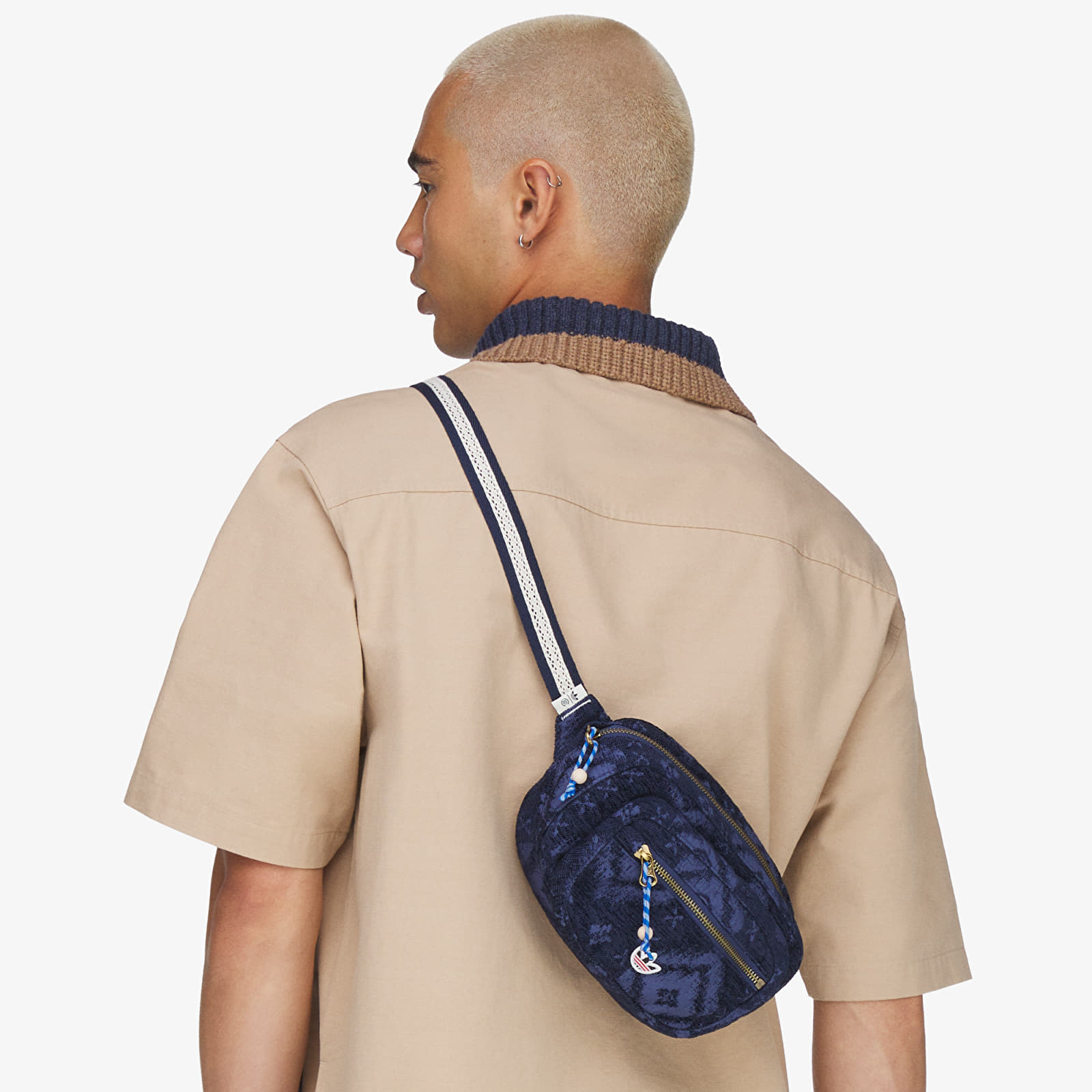 Gürteltaschen adidas Clot Waist Bag By Edison Chen Night Indigo/ Tech Indigo