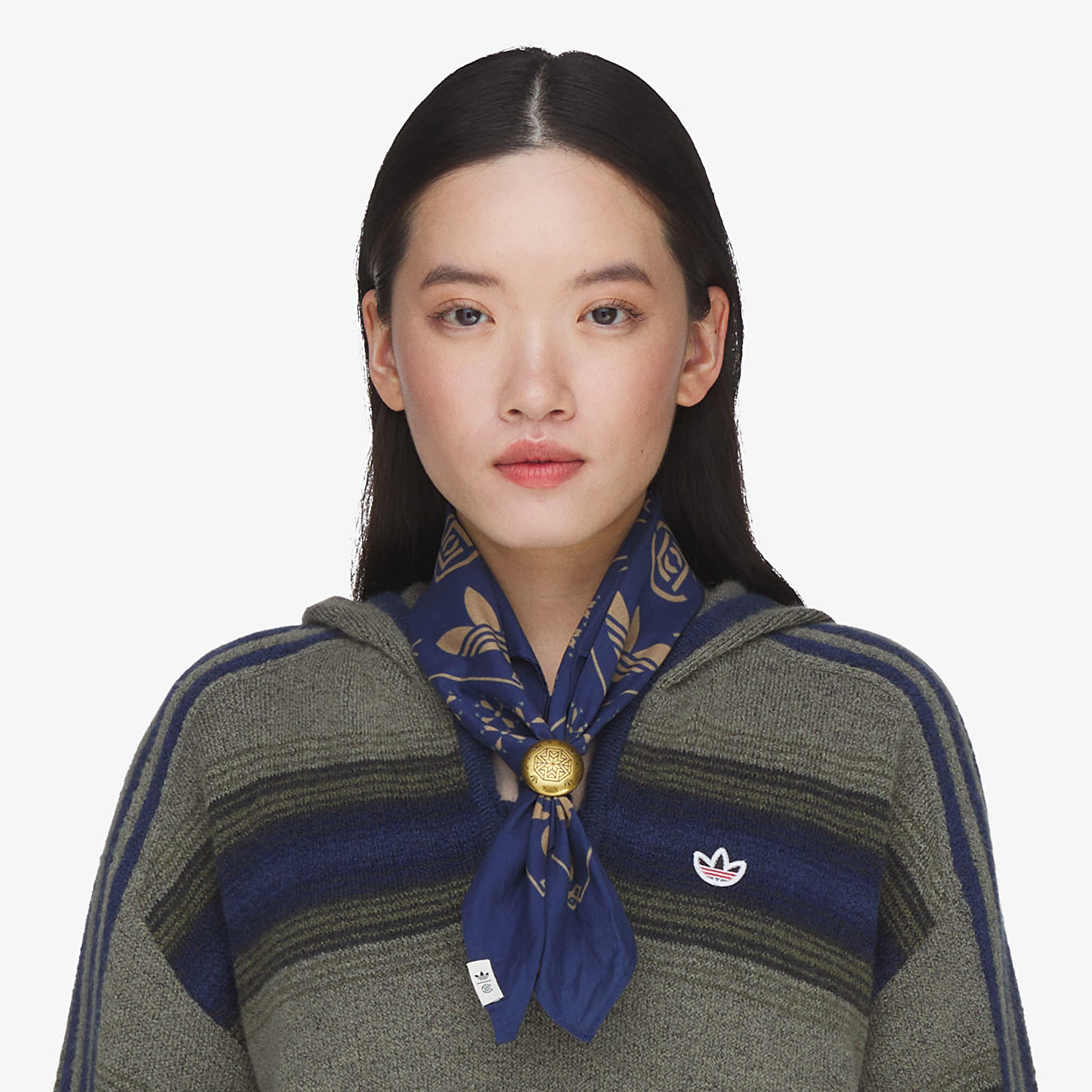 Ostatné doplnky adidas Clot Bandana By Edison Chen Tech Indigo/ Cardboard