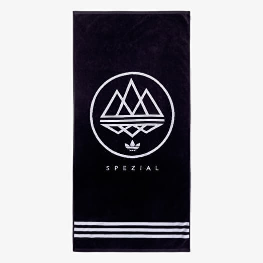 Towel adidas Mod Trefoil Towel Black/ Chalk White