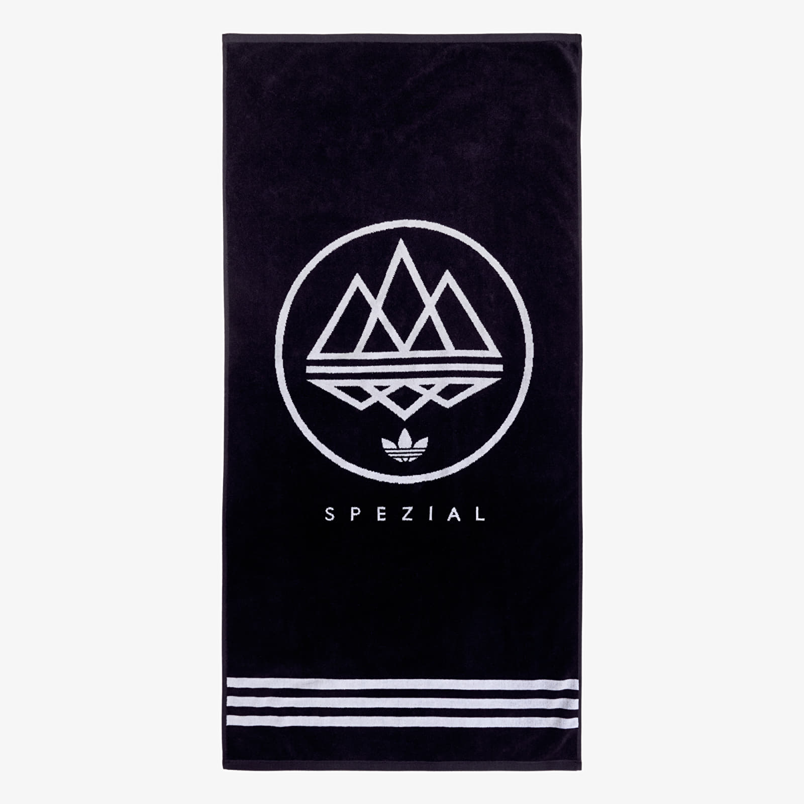 Towel adidas Mod Trefoil Towel Black/ Chalk White