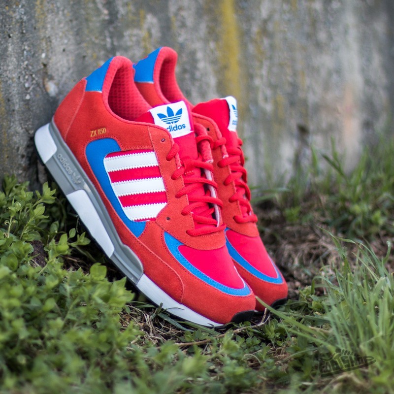厚底レッドシューズ 厚底レッドシューズ adidas ZX 850 Red | Footshop