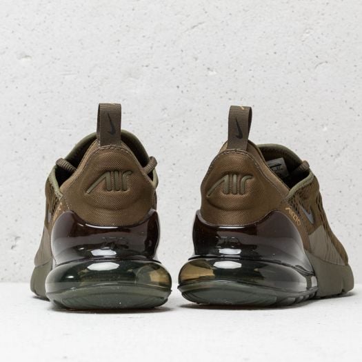 Men s shoes Nike Air Max 270 Olive Canvas Black Footshop