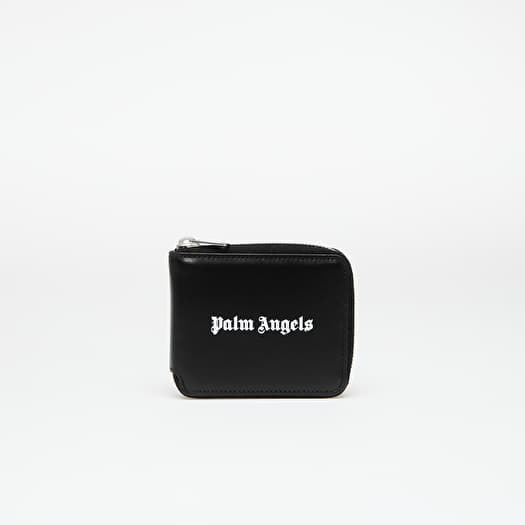 Rahakott Palm Angels Classic Logo Zip Around Wallet Black/ Off White