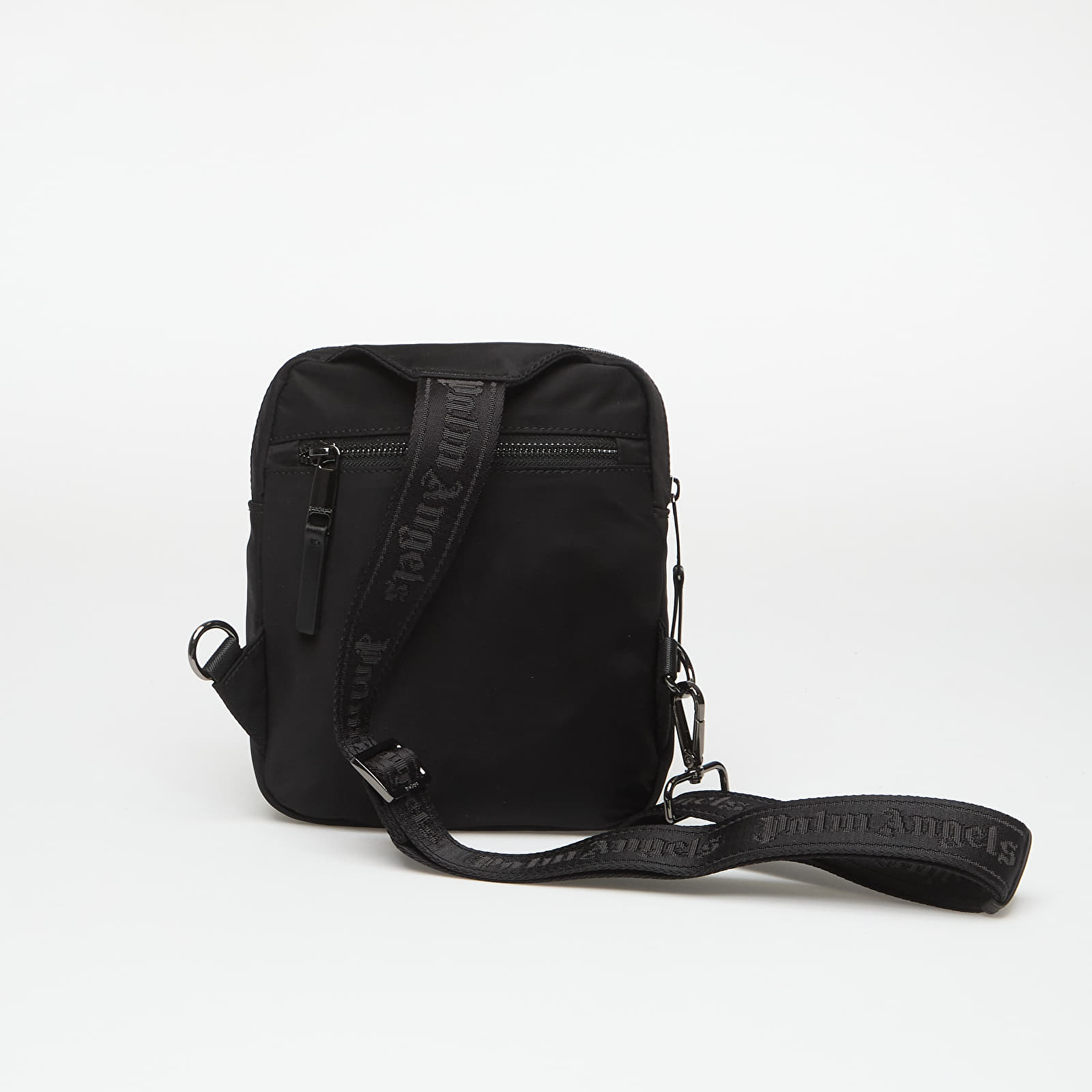 Umhängetaschen für Männer Palm Angels Logo Crossbody Bag Black/ Off White