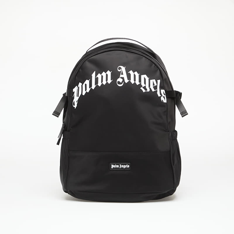 Palm Angels Curved Logo Backpack Black/ Off White